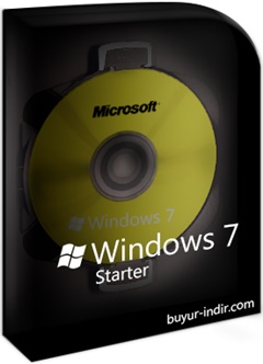 Windows 7 Starter SP1 2024 Türkçe Full (x86)