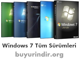 Windows 7 AIO SP1 Tüm Sürümleri İndir 2024 Türkçe